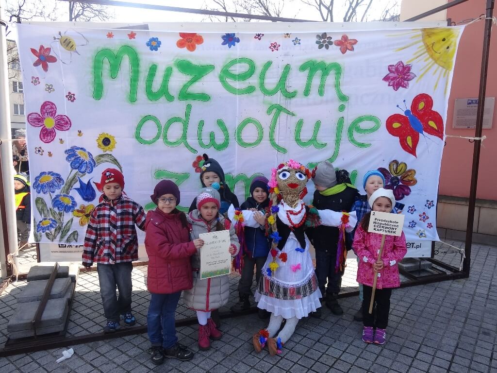 "Muzeum odwołuje zimę"- wyróżnienie w konkursie na najpiękniejszą Marzannę!