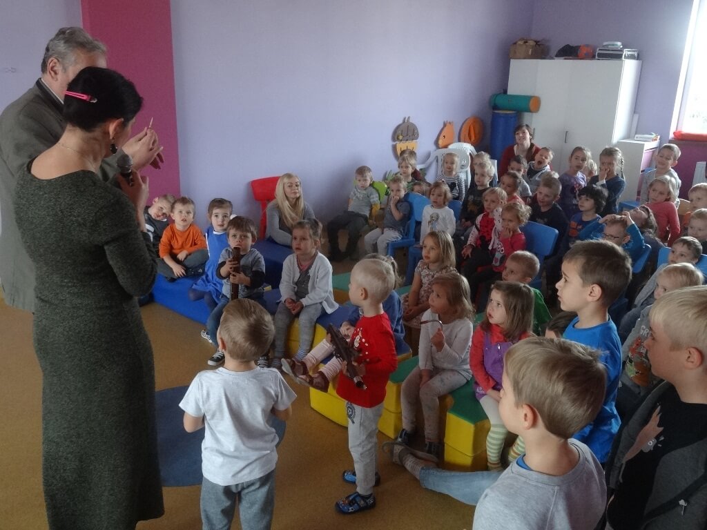 Muzycy z Filharmonii Częstochowskiej w naszym przedszkolu!