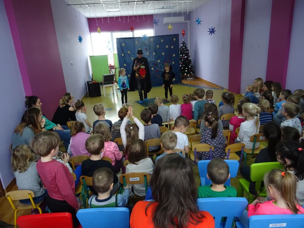 "Noworoczne czary-mary"- pokaz iluzji w przedszkolu !